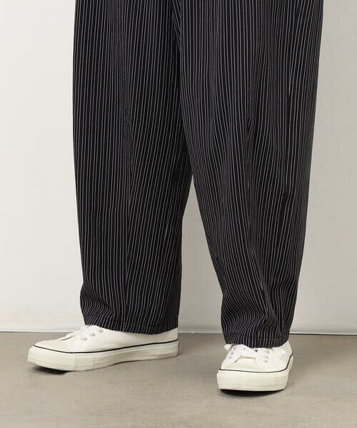 Purple&Yellow / パープルアンドイエロー その他パンツ | サッカーストライプワイドテーパードパンツ | 詳細22