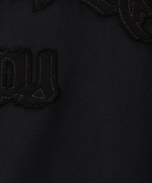 Purple&Yellow / パープルアンドイエロー カットソー | ロゴアップリケプルオーバー | 詳細5