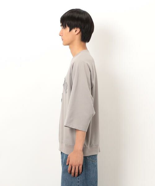 Purple&Yellow / パープルアンドイエロー カットソー | ロゴアップリケプルオーバー | 詳細18