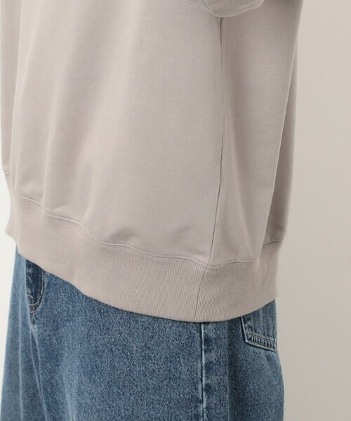 Purple&Yellow / パープルアンドイエロー カットソー | ロゴアップリケプルオーバー | 詳細22