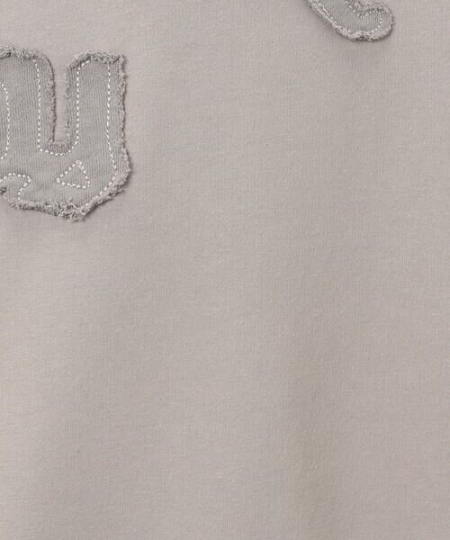 Purple&Yellow / パープルアンドイエロー カットソー | ロゴアップリケプルオーバー | 詳細24