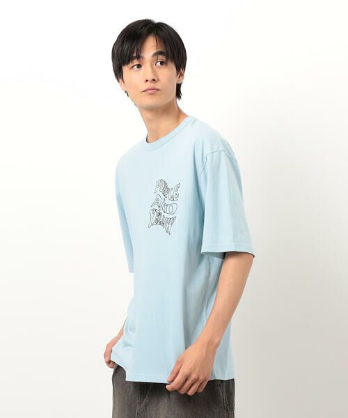 セール】 バック＆胸刺繍ウェーブロゴ半袖Tシャツ （Tシャツ