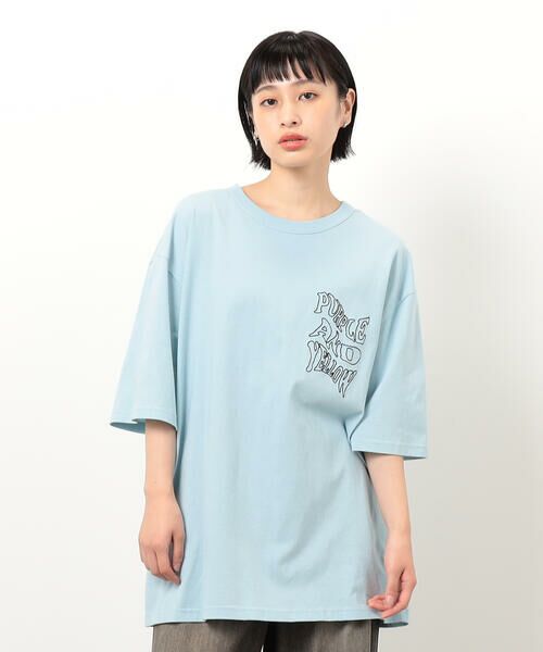 セール】 バック＆胸刺繍ウェーブロゴ半袖Tシャツ （Tシャツ