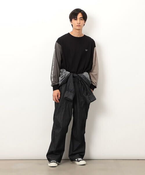 Purple&Yellow / パープルアンドイエロー サロペット・オールインワン | ライトオンスデニムツナギ | 詳細4