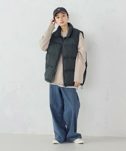 Purple&Yellow / パープルアンドイエロー デニムパンツ | デニムワイドバギーパンツ | 詳細14