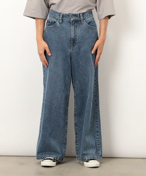 Purple&Yellow / パープルアンドイエロー デニムパンツ | デニムワイドバギーパンツ | 詳細17