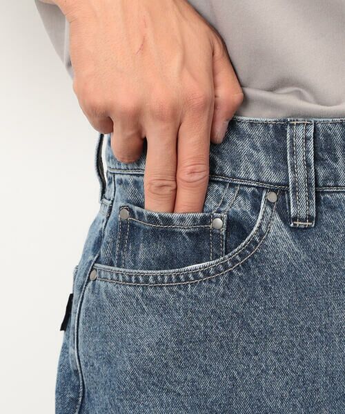 Purple&Yellow / パープルアンドイエロー デニムパンツ | デニムワイドバギーパンツ | 詳細22