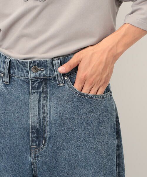 Purple&Yellow / パープルアンドイエロー デニムパンツ | デニムワイドバギーパンツ | 詳細23