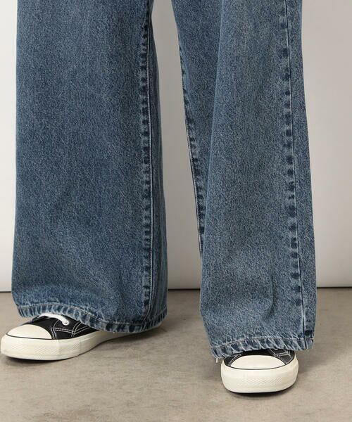 Purple&Yellow / パープルアンドイエロー デニムパンツ | デニムワイドバギーパンツ | 詳細24