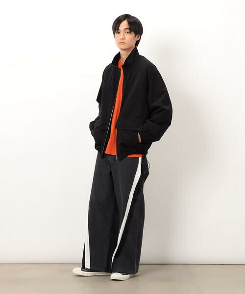 Purple&Yellow / パープルアンドイエロー ブルゾン | ナイロンストレッチブルゾン | 詳細2