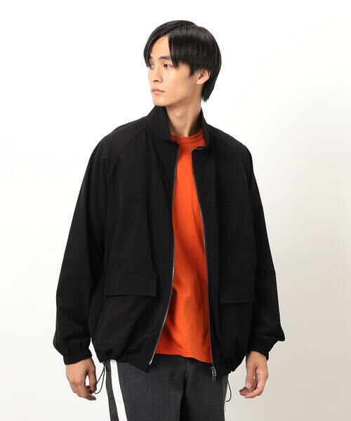 Purple&Yellow / パープルアンドイエロー ブルゾン | ナイロンストレッチブルゾン | 詳細4