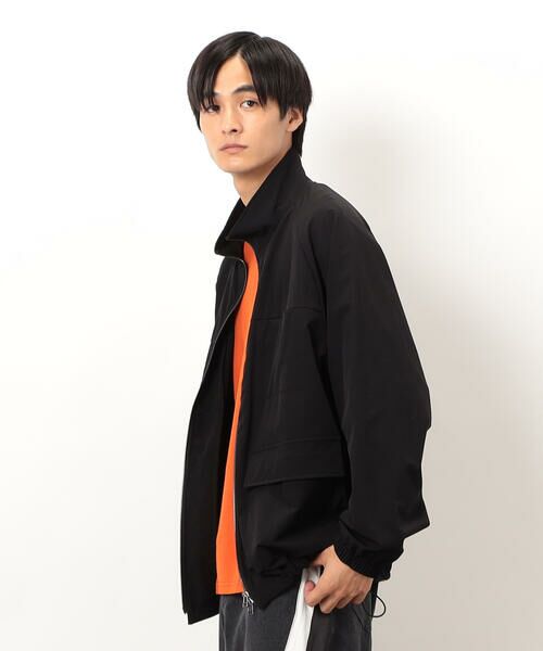 Purple&Yellow / パープルアンドイエロー ブルゾン | ナイロンストレッチブルゾン | 詳細5