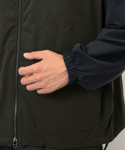 Purple&Yellow / パープルアンドイエロー ブルゾン | ナイロンストレッチブルゾン | 詳細17