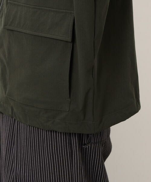 Purple&Yellow / パープルアンドイエロー ブルゾン | ナイロンストレッチブルゾン | 詳細20