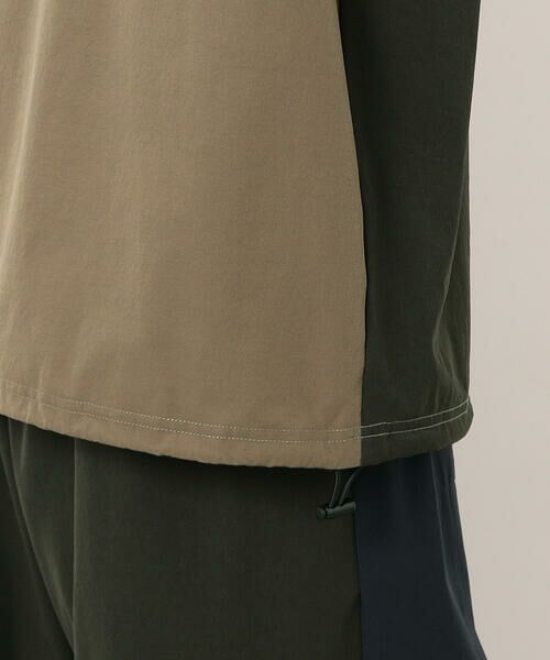 Purple&Yellow / パープルアンドイエロー カットソー | ナイロンストレッチ５分袖プルオーバー | 詳細27