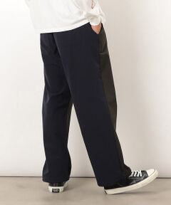 Purple&Yellow / パープルアンドイエロー その他パンツ | ナイロンストレッチワイドパンツ