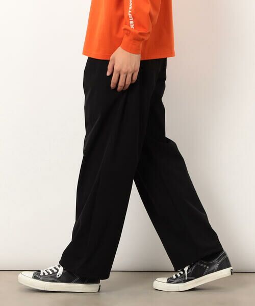 Purple&Yellow / パープルアンドイエロー その他パンツ | ナイロンストレッチワイドパンツ | 詳細2