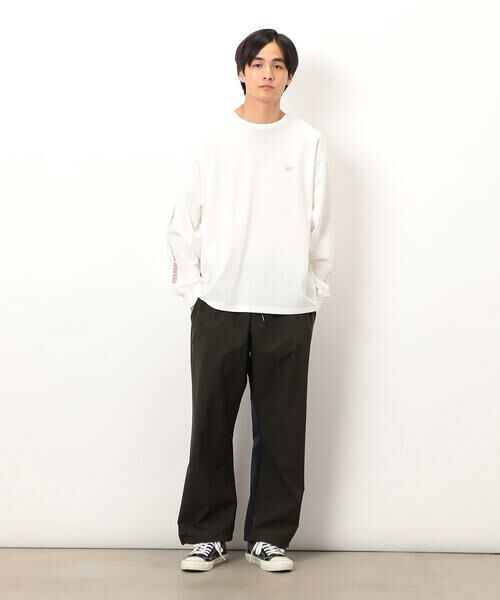 Purple&Yellow / パープルアンドイエロー その他パンツ | ナイロンストレッチワイドパンツ | 詳細4