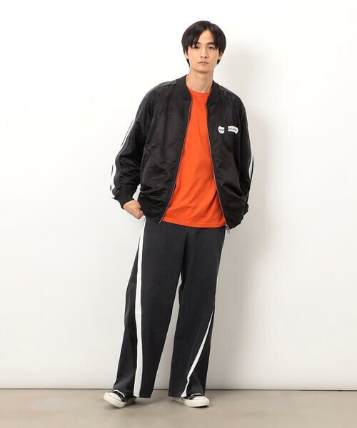 Purple&Yellow / パープルアンドイエロー Tシャツ | 袖＆バックプリント長袖Ｔシャツ | 詳細7