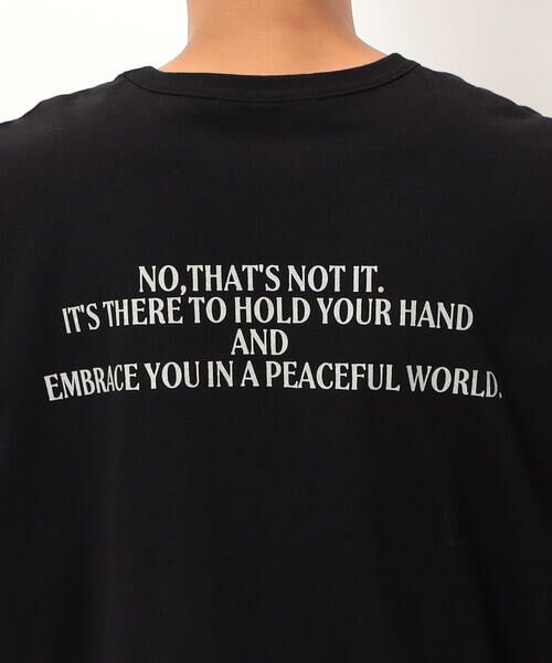 Purple&Yellow / パープルアンドイエロー Tシャツ | 袖＆バックプリント長袖Ｔシャツ | 詳細28