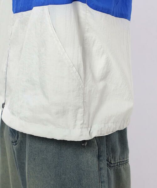 Purple&Yellow / パープルアンドイエロー ブルゾン | ライトオンスデニム×シアーナイロン切替ブルゾン | 詳細27