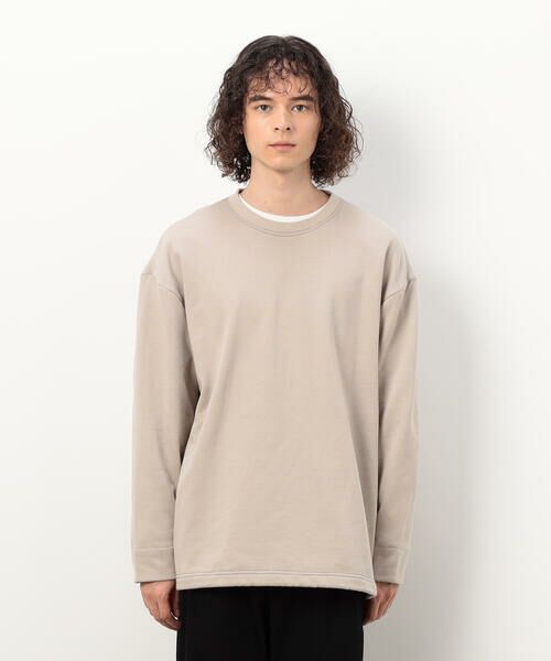 Purple&Yellow / パープルアンドイエロー カットソー | チェック切り替え プルオーバー | 詳細21