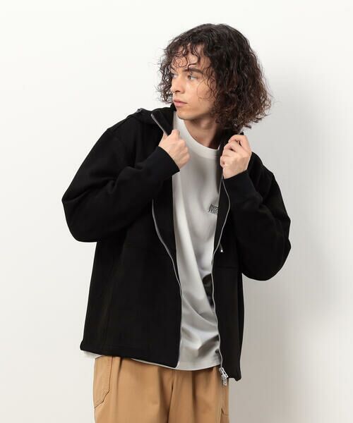 Purple&Yellow / パープルアンドイエロー ブルゾン | カットスエードダンボール ブルゾン | 詳細6