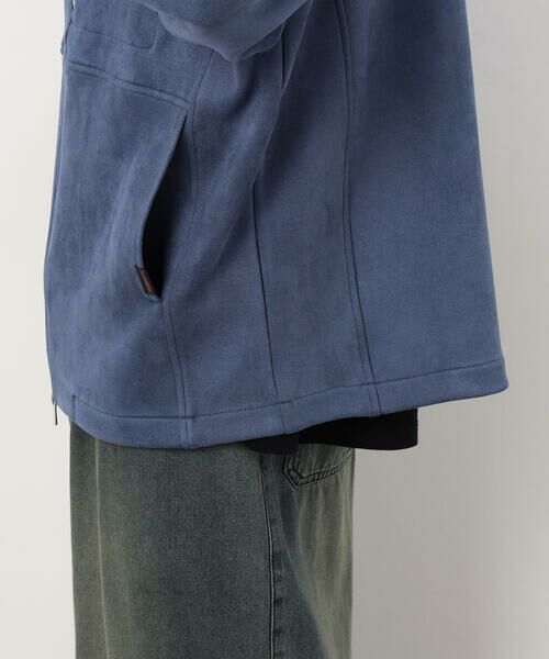 Purple&Yellow / パープルアンドイエロー ブルゾン | カットスエードダンボール ブルゾン | 詳細22