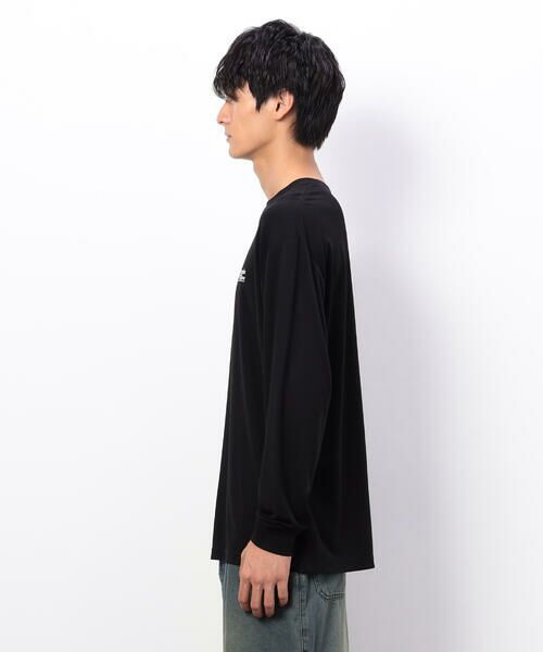 Purple&Yellow / パープルアンドイエロー Tシャツ | ワンポイントプリント長袖Tシャツ | 詳細19