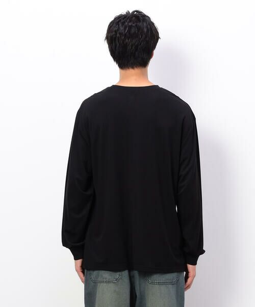 Purple&Yellow / パープルアンドイエロー Tシャツ | ワンポイントプリント長袖Tシャツ | 詳細20