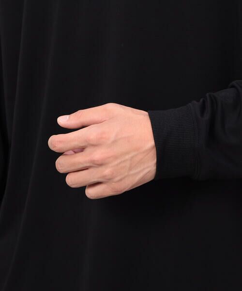 Purple&Yellow / パープルアンドイエロー Tシャツ | ワンポイントプリント長袖Tシャツ | 詳細22