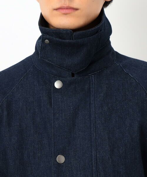 Purple&Yellow / パープルアンドイエロー ブルゾン | 衿素材切替ブルゾン | 詳細23