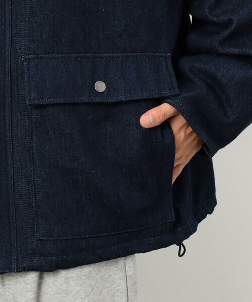 Purple&Yellow / パープルアンドイエロー ブルゾン | 衿素材切替ブルゾン | 詳細25