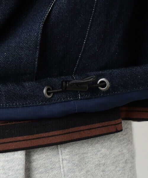 Purple&Yellow / パープルアンドイエロー ブルゾン | 衿素材切替ブルゾン | 詳細28