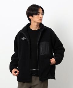 Purple&Yellow / パープルアンドイエロー ブルゾン | ボアフリースブルゾン