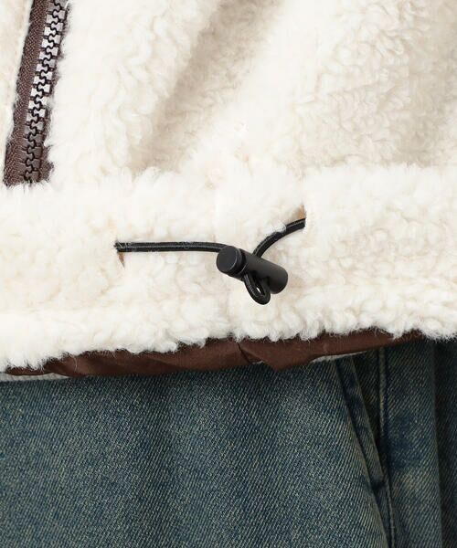 Purple&Yellow / パープルアンドイエロー ブルゾン | ボアフリースブルゾン | 詳細25