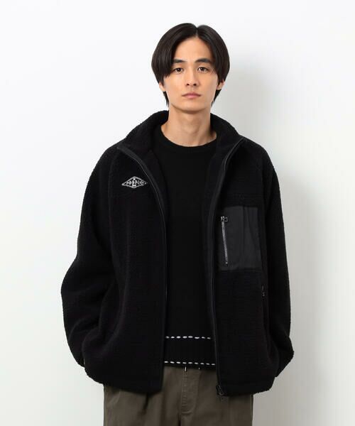 Purple&Yellow / パープルアンドイエロー ブルゾン | ボアフリースブルゾン | 詳細30