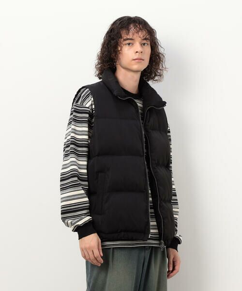 Purple&Yellow / パープルアンドイエロー ダウンジャケット・ベスト | ポリエステルタフタ中綿 ベスト | 詳細4