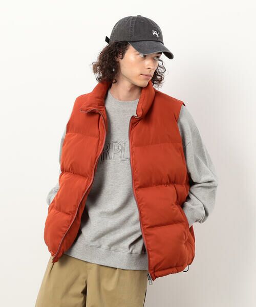 Purple&Yellow / パープルアンドイエロー ダウンジャケット・ベスト | ポリエステルタフタ中綿 ベスト | 詳細11