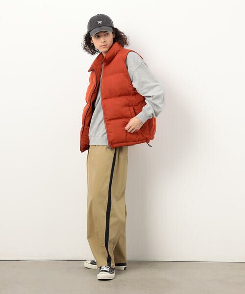 Purple&Yellow / パープルアンドイエロー ダウンジャケット・ベスト | ポリエステルタフタ中綿 ベスト | 詳細6