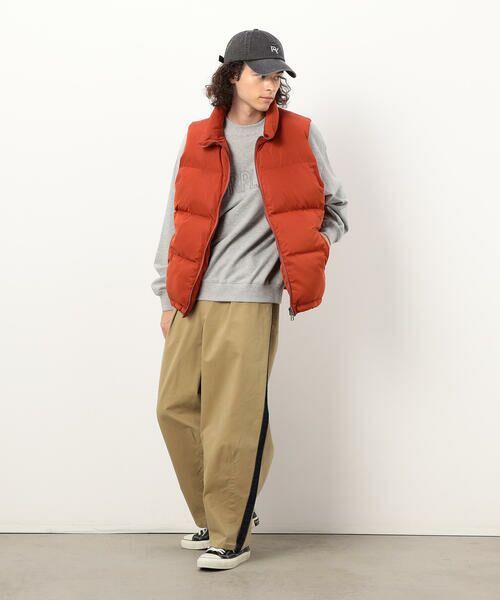 Purple&Yellow / パープルアンドイエロー ダウンジャケット・ベスト | ポリエステルタフタ中綿 ベスト | 詳細7