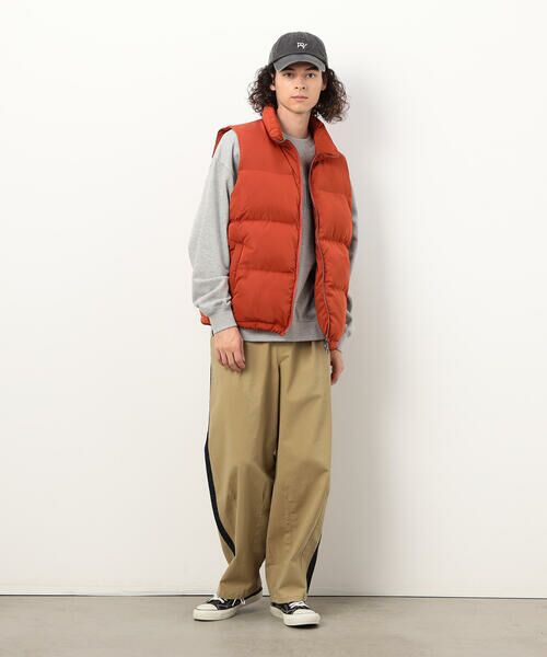 Purple&Yellow / パープルアンドイエロー ダウンジャケット・ベスト | ポリエステルタフタ中綿 ベスト | 詳細8