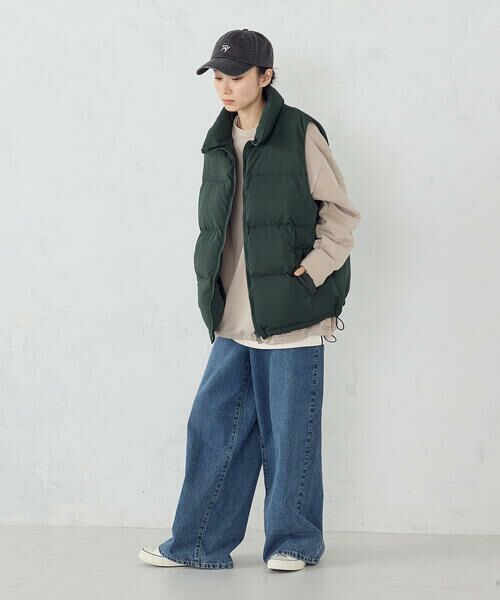 Purple&Yellow / パープルアンドイエロー ダウンジャケット・ベスト | ポリエステルタフタ中綿 ベスト | 詳細19