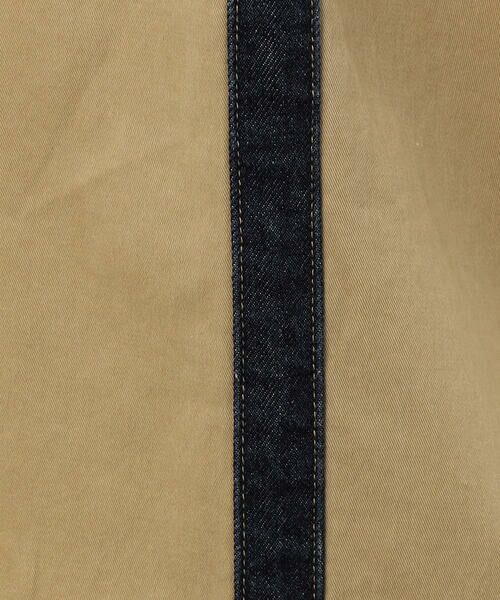 Purple&Yellow / パープルアンドイエロー その他パンツ | ストレッチツイル ワイドテーパード ラインパンツ | 詳細17