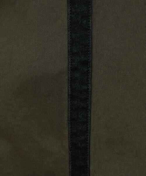 Purple&Yellow / パープルアンドイエロー その他パンツ | ストレッチツイル ワイドテーパード ラインパンツ | 詳細26