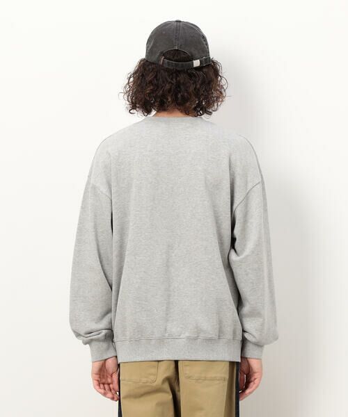 Purple&Yellow / パープルアンドイエロー カットソー | 立体刺繍裏毛 プルオーバー | 詳細13