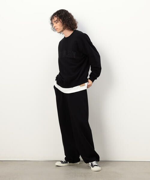 Purple&Yellow / パープルアンドイエロー カットソー | 立体刺繍裏毛 プルオーバー | 詳細16