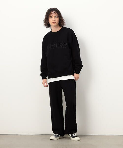 Purple&Yellow / パープルアンドイエロー カットソー | 立体刺繍裏毛 プルオーバー | 詳細19