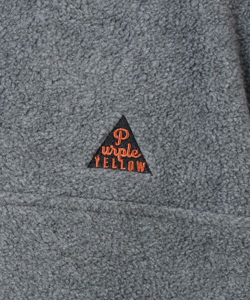 Purple&Yellow / パープルアンドイエロー カットソー | フリースプルオーバー | 詳細13