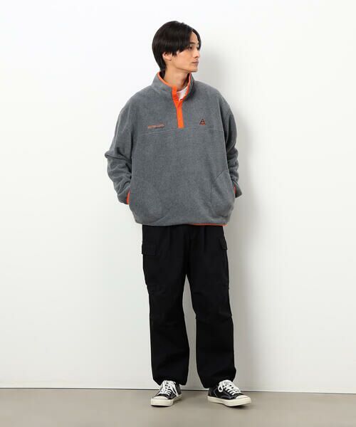 Purple&Yellow / パープルアンドイエロー カットソー | フリースプルオーバー | 詳細2